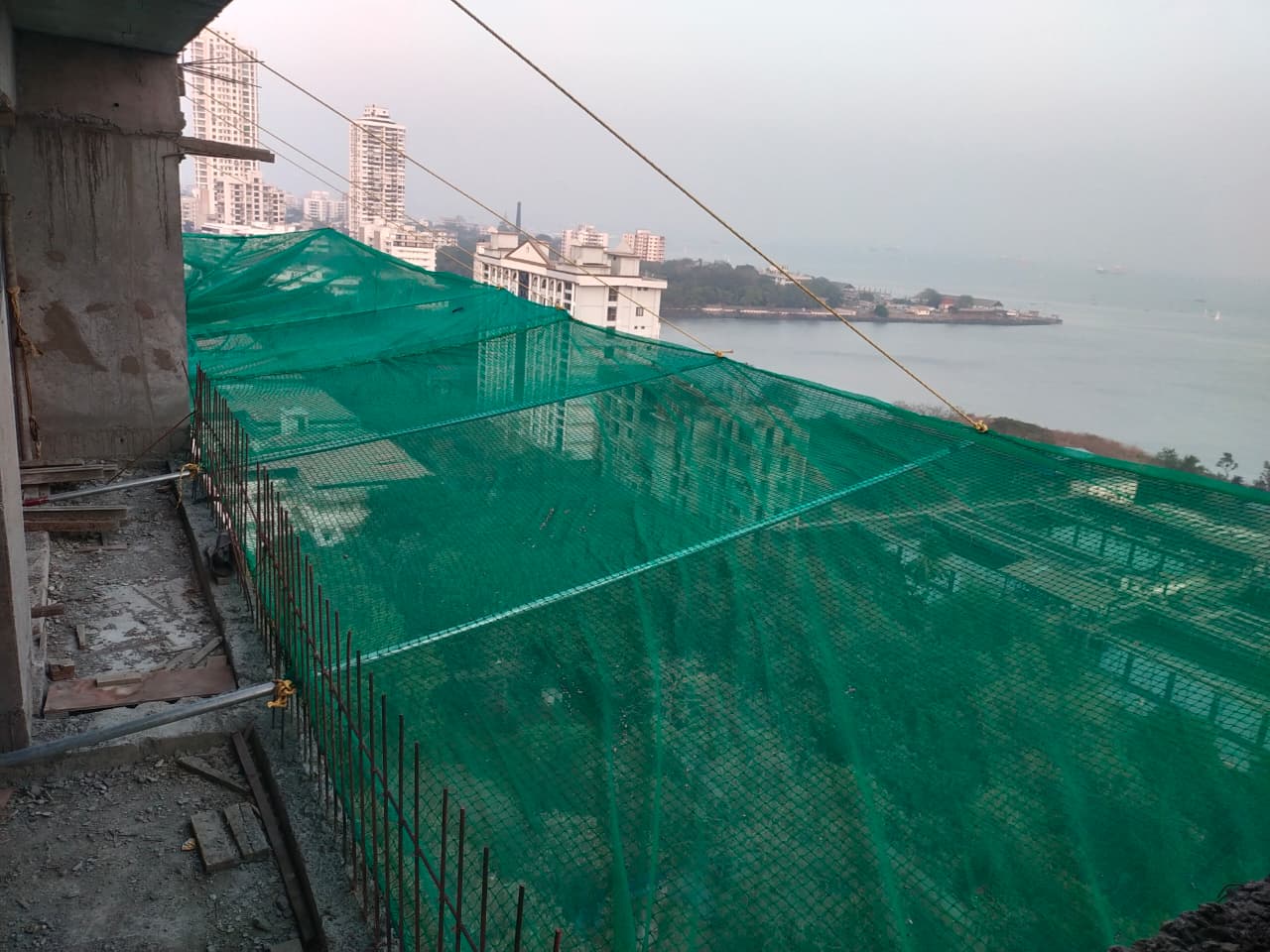 Safety net material samples